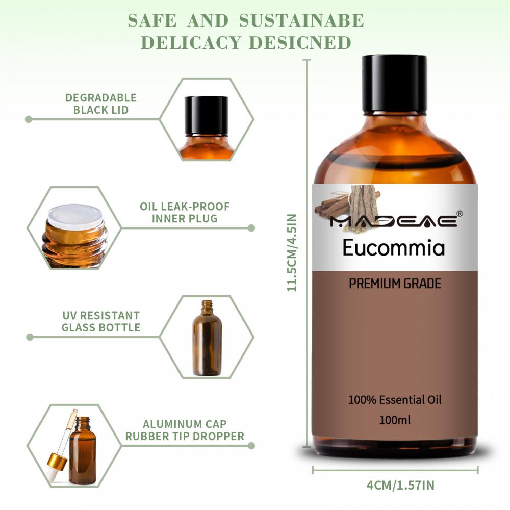 Оптовая оптовая цена Eucommia Organic 100% чистого натуральное масло Eucommia