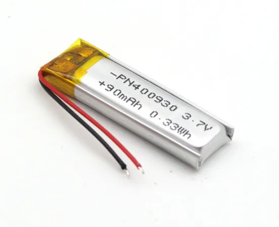 90mAh lithium ion polymer rechargeable battery (LP0X3T4)