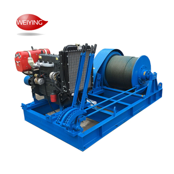 Three Phase Diesel Powered Hoist Pulling Winch - 1Ton to 10Ton High Standard