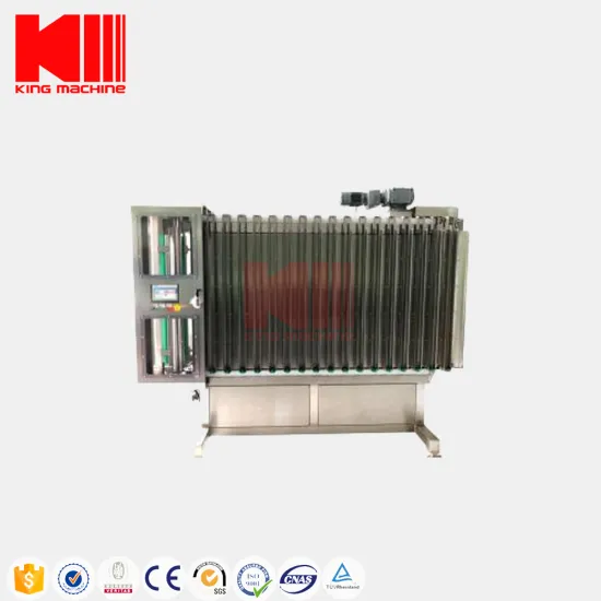 Semi-Automatic Lid Feeding Machine for Liquid Filling Canning Lines