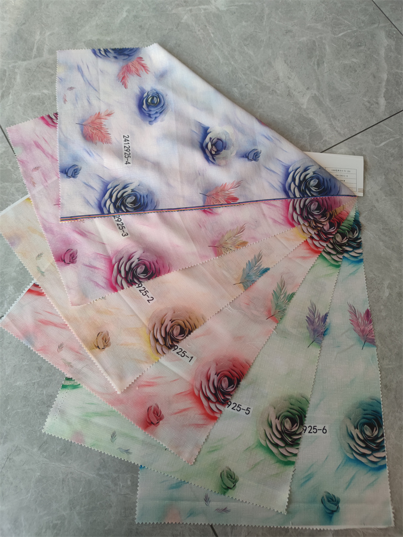 Печатная бамбуковая ткань Printed Bamboo Fabric