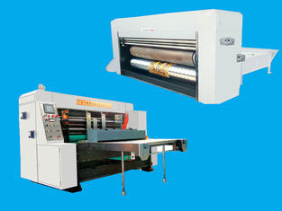 Carton Flexo Printing Slotting Machine , Paper Stacker Machine