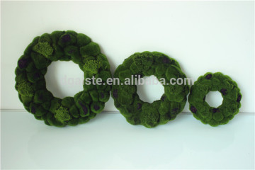 Home Wall to wall decoration 0.5mx0.5m artificial green wall moss foam hanging carpet EPZM05 0917