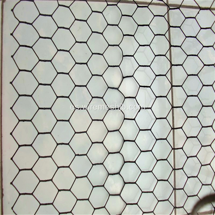 Malla de alambre hexagonal cotizada de PVC para la casa de pollo