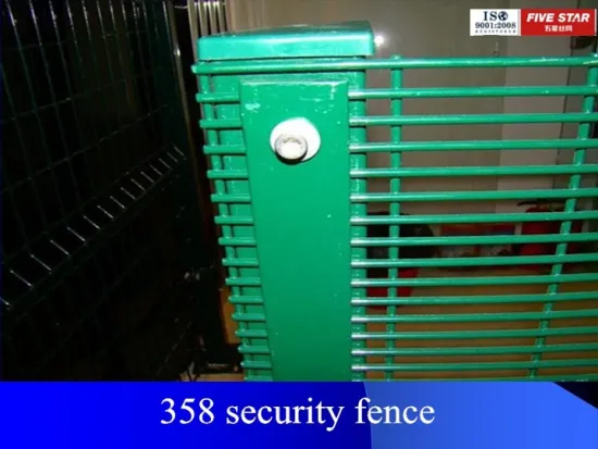 FIVE STAR cheap price plastic coated welded high security 358 fence
