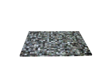 Luxury Hotel Black Mother of Pearl Placemat