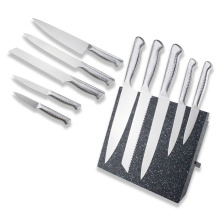 5pcs knife set with stand