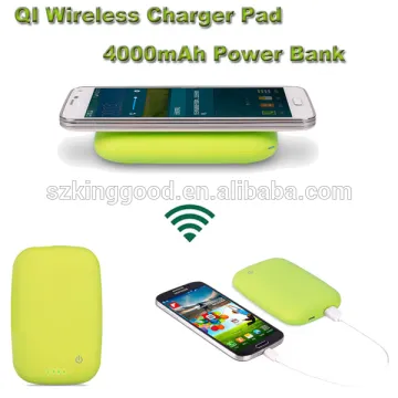 QI Wireless Charger Power Bank for Mobile Devices Made in China