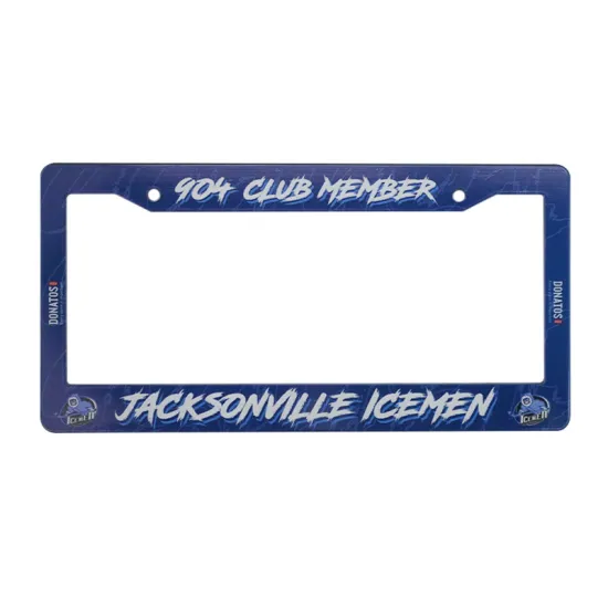 Custom American-Specification Pattern License Plate Frames Made of Plastic, Aluminum Alloy, and Stainless Steel