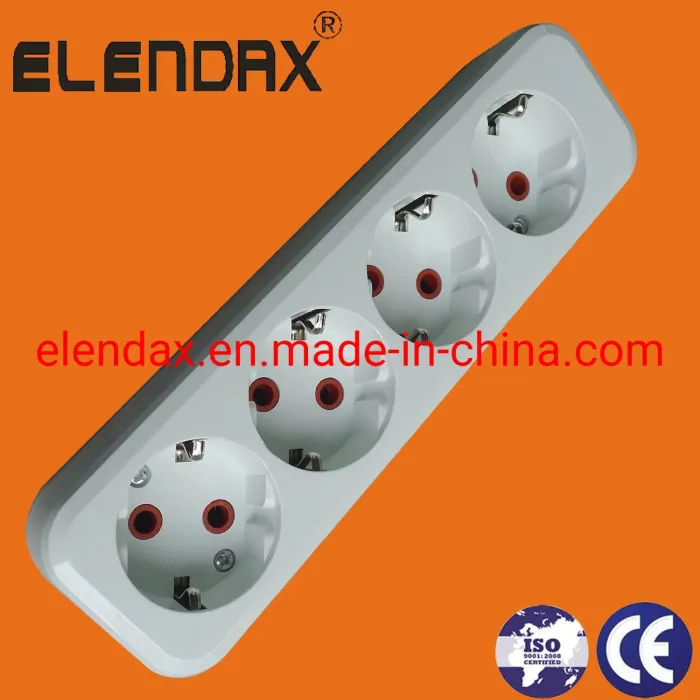 Ekstensi Pembumian Tombol Soket Multi-Posisi