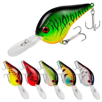 Runntoo 10g 9,5 cm Crankbait d'alose sexy flottante pour la pêche au bar