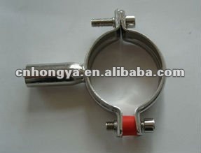 sanitary handle type pipe holder