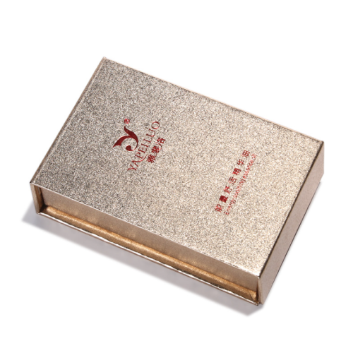 Golden Packaging Jewelry Box Perfume Essential Oil Packaging