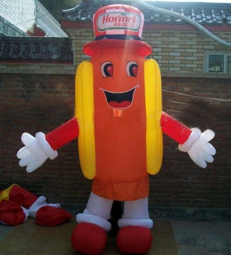 inflatable movable cartoon costume