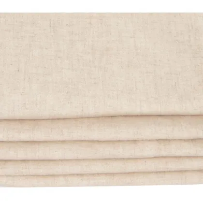 Blackout Curtains: Fashionable Faux Linen Fiber Curtains from Pakistan