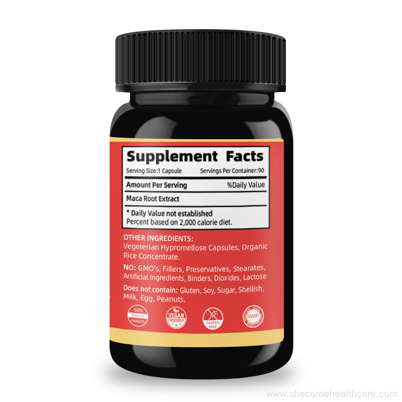 Maca ginseng Improve Endurance organic maca supplements