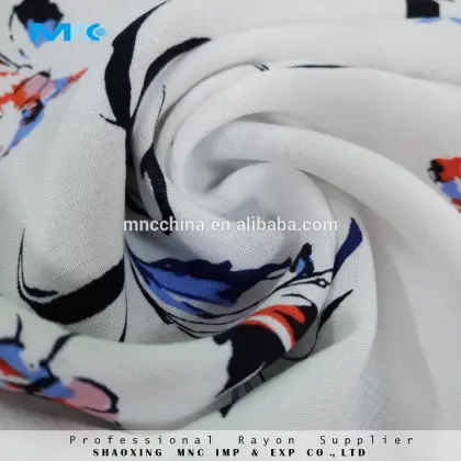 lenzing print fabric for rayon voile