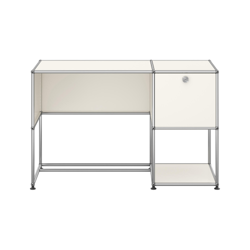 Corner Workstation Desk with Storage for Home Office