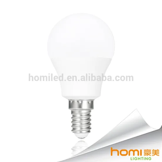 P45/G45 E27 4W PC+Aluminum body LED bulb