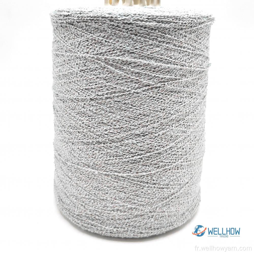 1 / 6,5 Nm Fil de boucle de sertissage 100% polyester pour le printemps et l'été