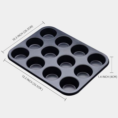 Silicone Muffin Pan Nonstick Brownie Cake Pan Factory