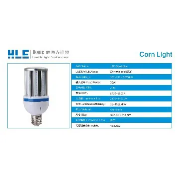 new structure led 30w corn light e39 bulb