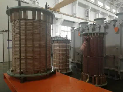 Copper Coil Oil Immersed Industrial Electrical Power Transformer