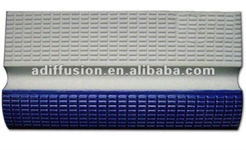 blue swimming pool edge tile