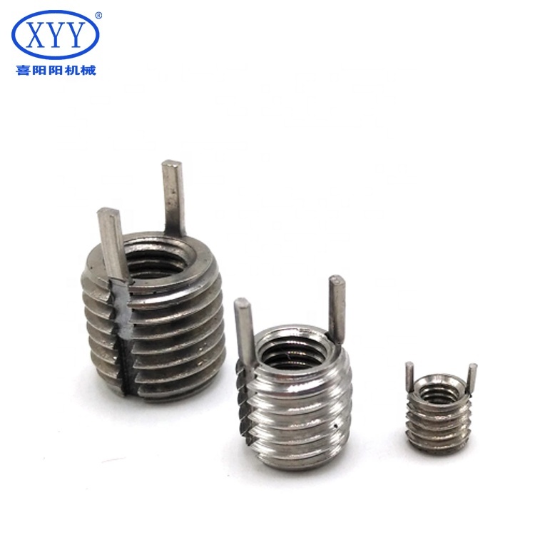 Keensert M5 Spacer Pin Insert Heavy Duty Light Weight Carbon Steel Industrial Application Natural Surface Keylocking Zinc Steel