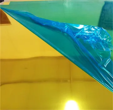 gold mirror reflectance for decoration