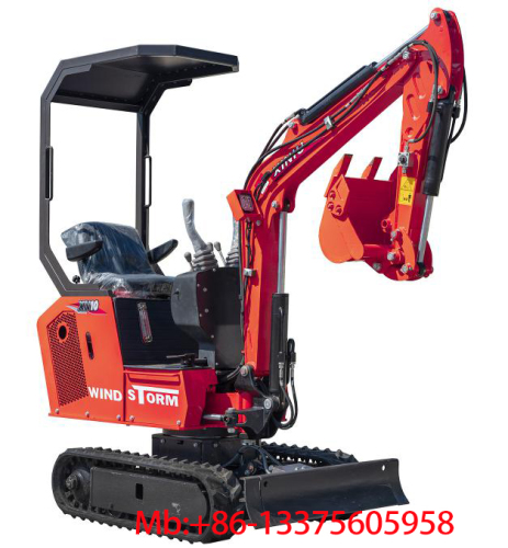 Swing Boom Mini Crawler Excavator Windstorm XN10