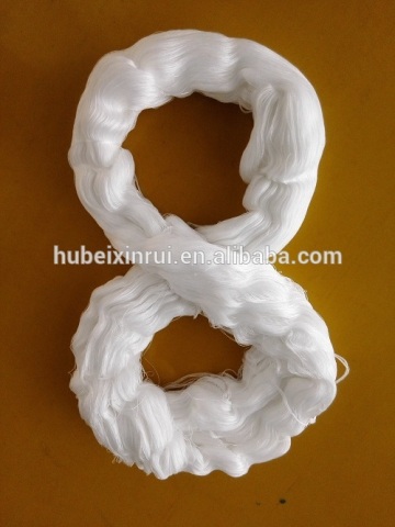 raw white polyester yarn