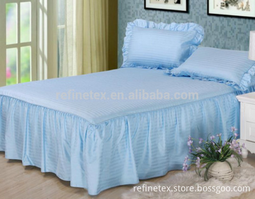 Bed Skirt For Hotel Use, Hotel Bed Skirt, Fitted Bed Skirt