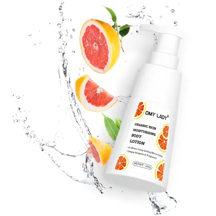 OMYLADY Organic Grapefruit Moisturizing Cream - Anti-Aging & Anti-Wrinkle Body Cream