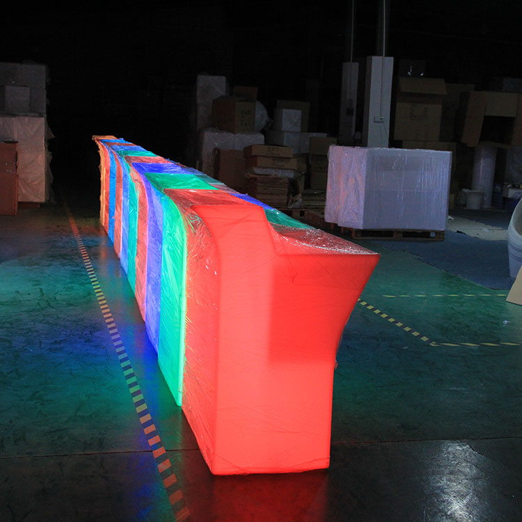 Indoor Led Furniture Bar Table