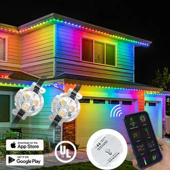 Outdoor Waterproof RGB RGBW Pixel LED Lights for Christmas Decoration