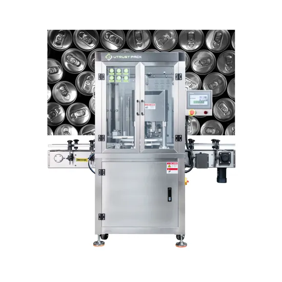 High Quality Food Grade Automatic Juice Can Sealing Machine