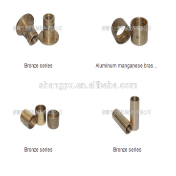 Auto part bronze bearings Flanged Type and Bronze SAE841bushing,SINT b50 Material SAE841