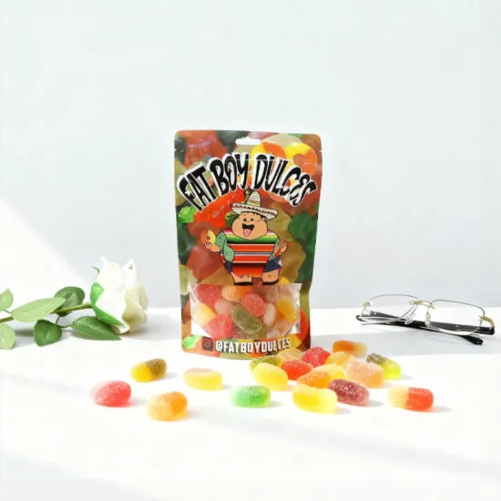 Stand-Up Zip Lock Snack and Coffee Pouch