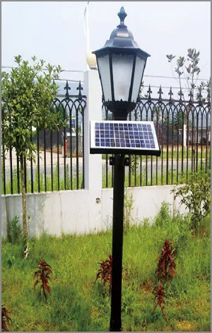 9W Solar Garden Lights Solar powered 3M