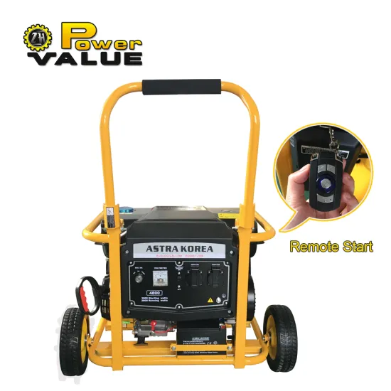 3kw Astra Korea Gasoline Generator With Remote Start