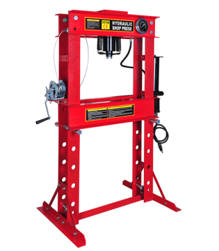 China Hydraulic Shop Press με Gauge - 10ton έως 50ton πωλήσεις