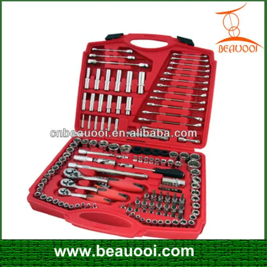 150pcs (1/4"&1/2"&3/8" ) socket wrench set ferramentas