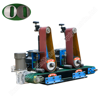 Automatic Deburring Metal Sheet Conveyor Belt Grinding Machine