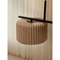Elegant Pleated Fabric Pendant Light