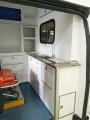 Nieuwe ICU-ambulance type ICU met hoog dak