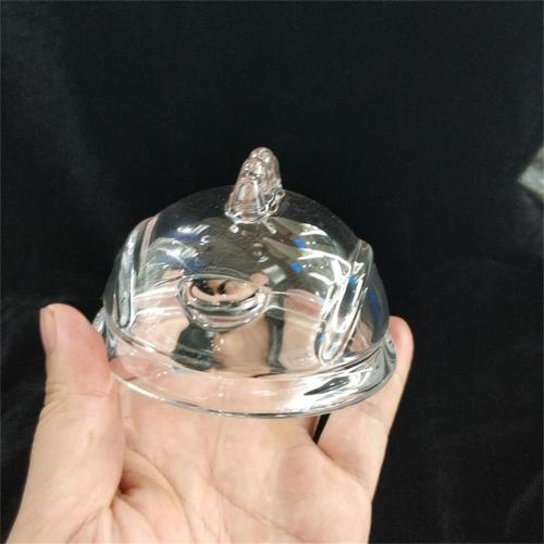 Chick Shaped Easter Egg Glass Jar