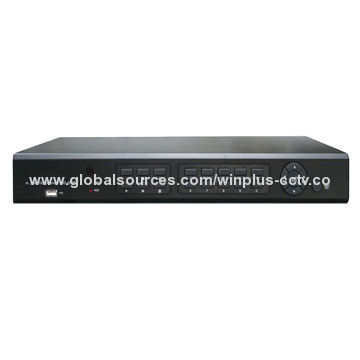 16-ch H.264 Real-time Economical DVR, Supports Hiding and Switching Channels
