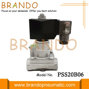 3/4'' 2 Way NC Stainless Steel Steam Solenoid Valve 24V