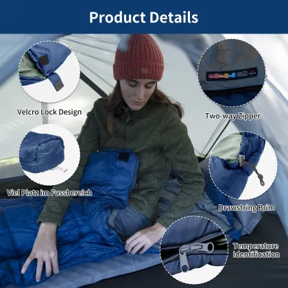 Naturehike 4 Season Mummy Waterproof Lightweight Sleeping Bag